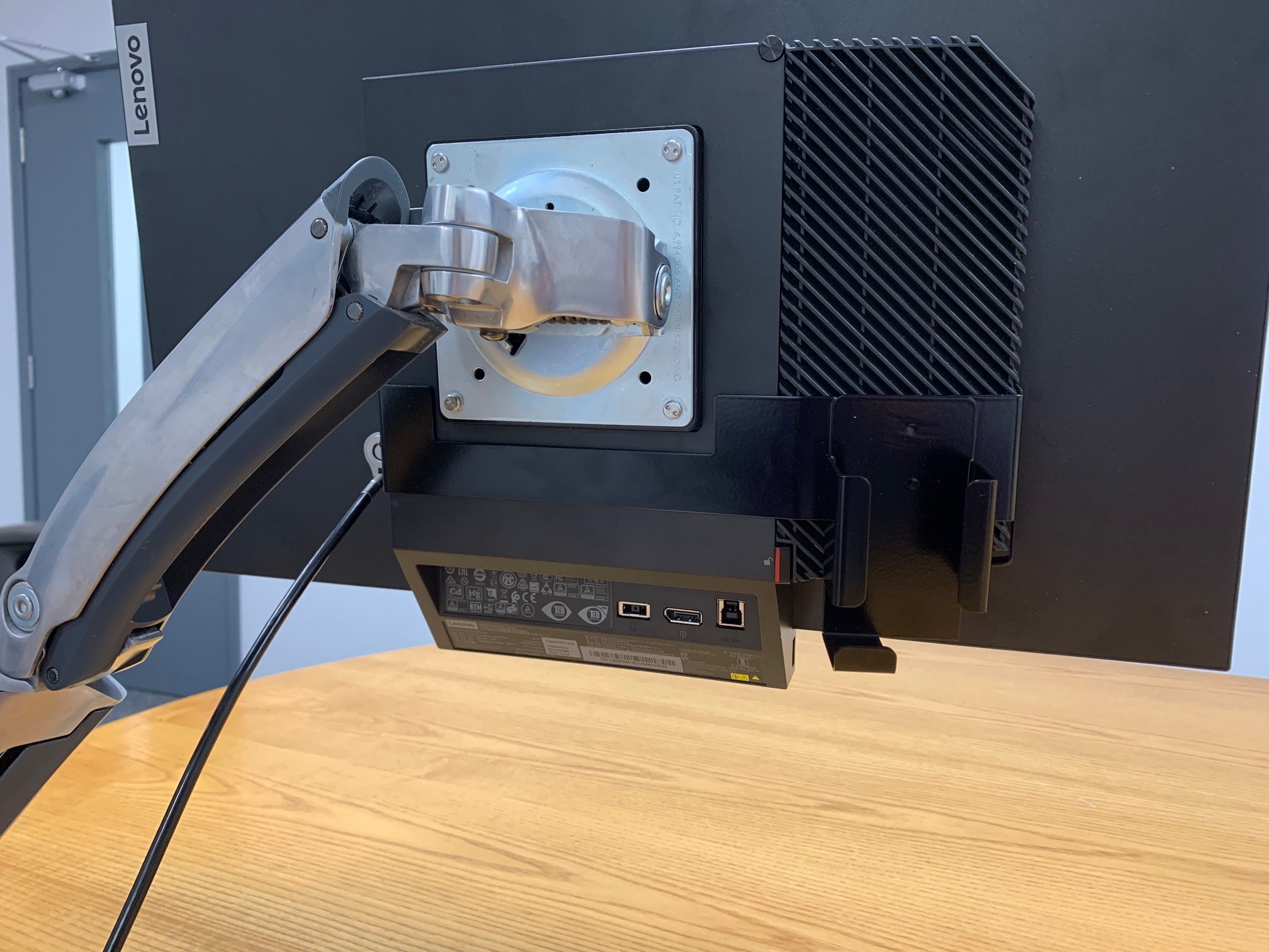 Lenovo AIO monitor arm